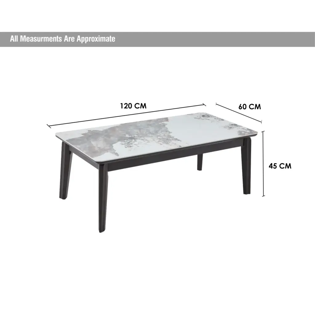 Nuvora Coffee Table Light Grey Dim United Furniture
