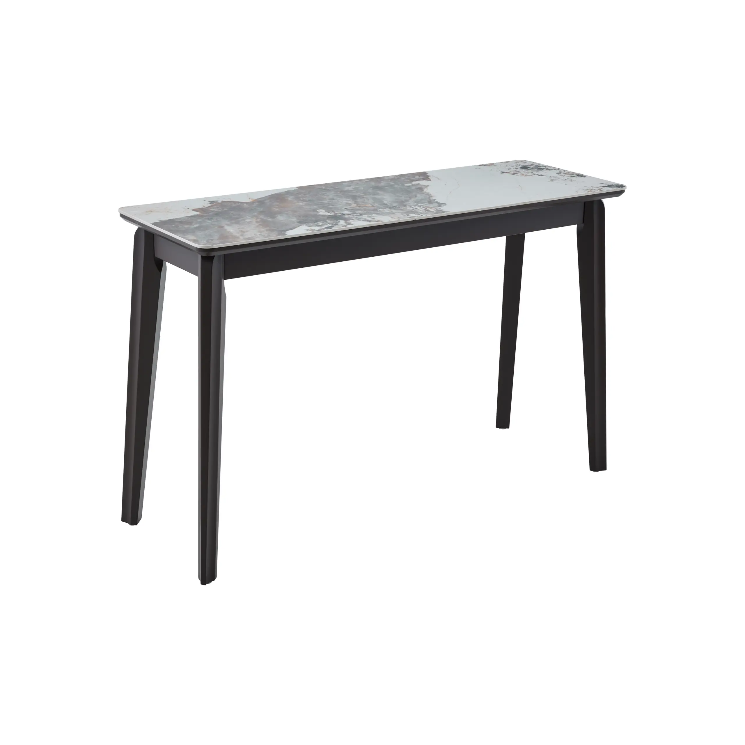 Nuvora Console Table Light Grey Angle United Furniture