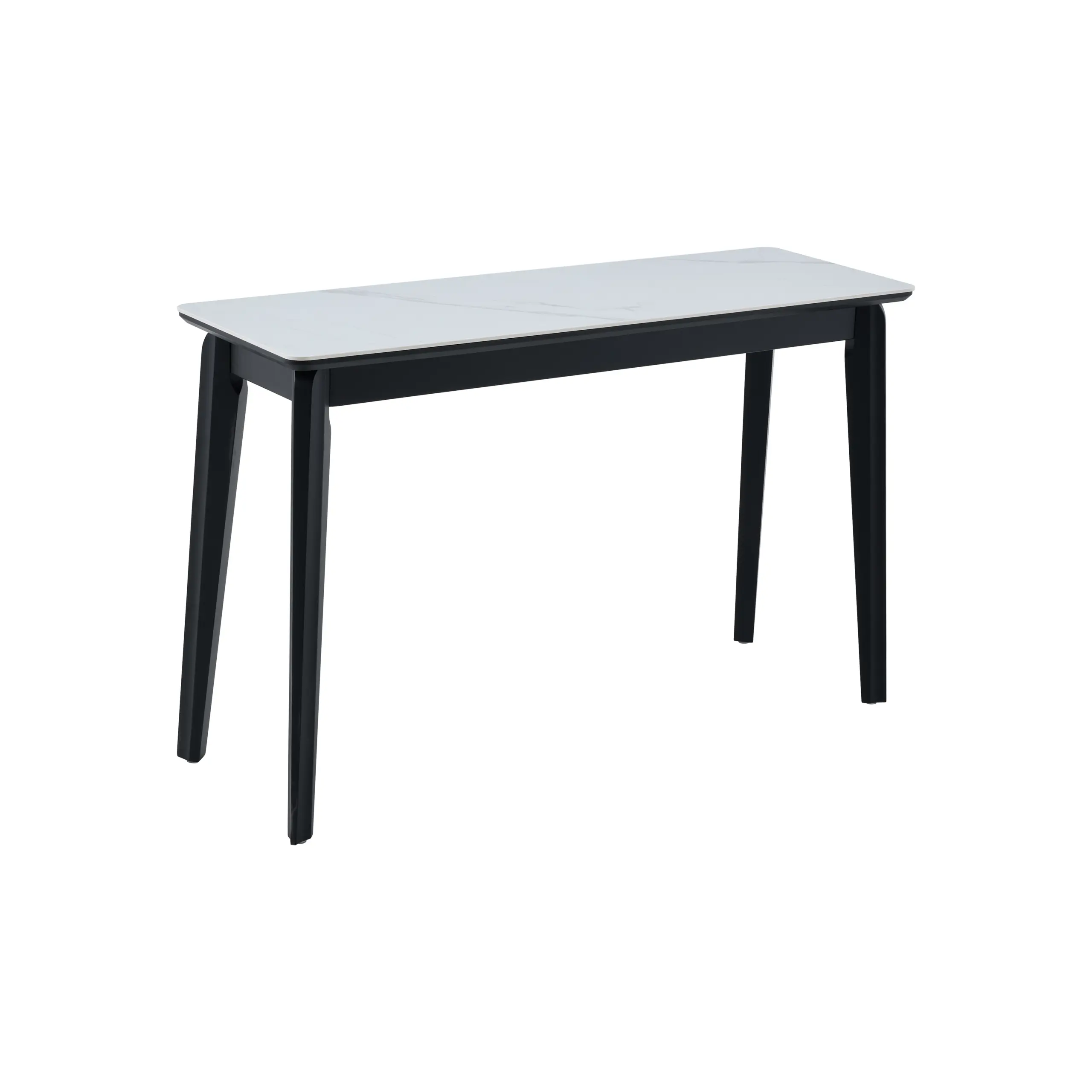 Nuvora Console Table Snow Angle United Furniture