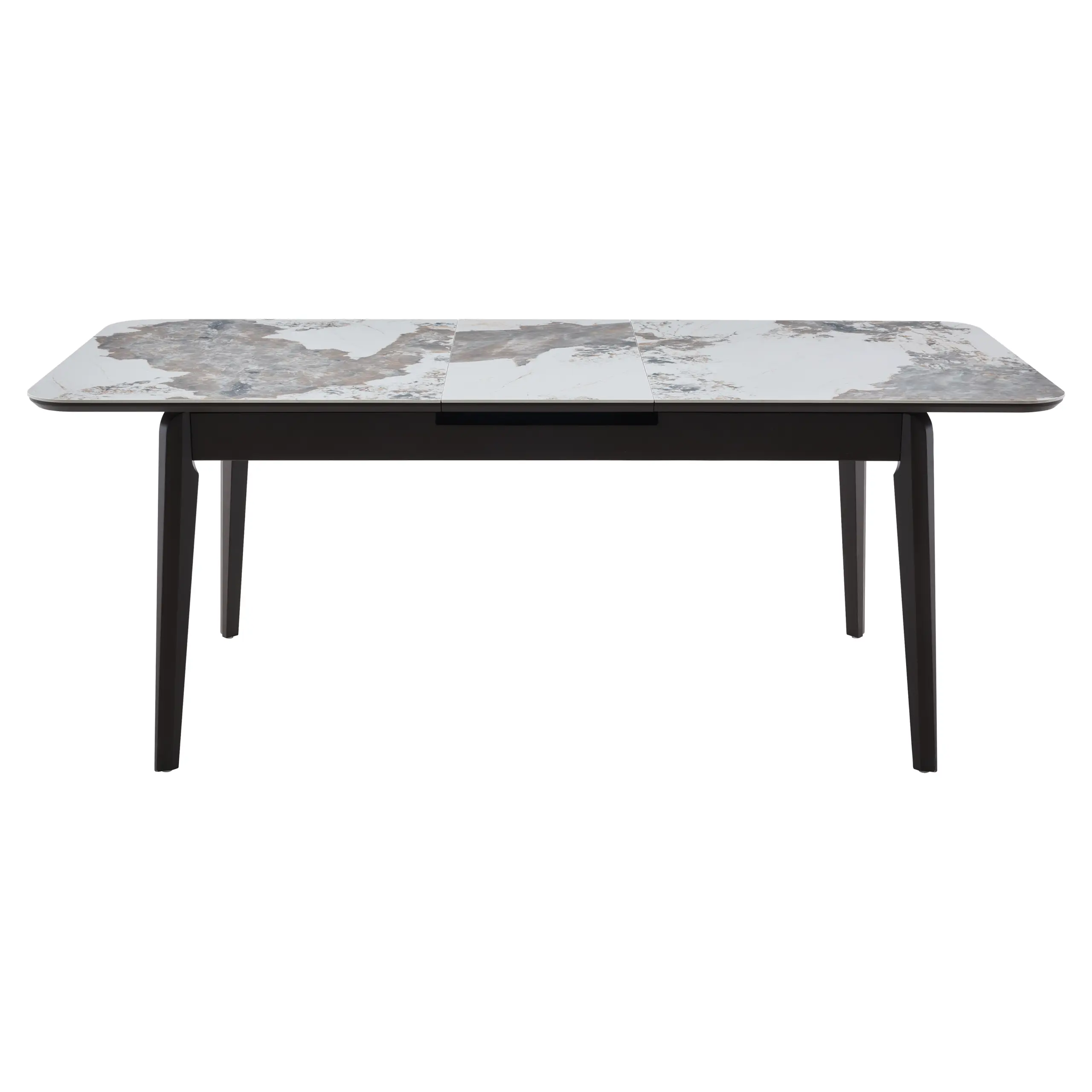 Nuvora Dining Table Light Grey Extended Scaled United Furniture