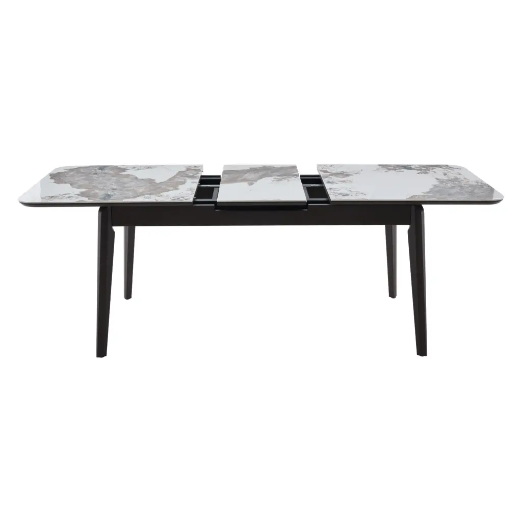 Nuvora Dining Table Light Grey Open Scaled United Furniture