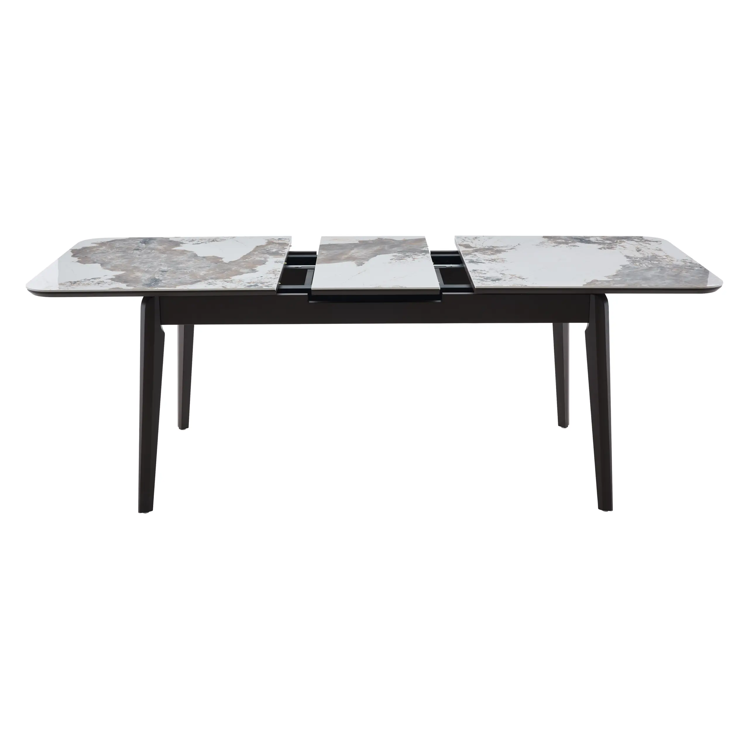 Nuvora Dining Table Light Grey Open Scaled United Furniture