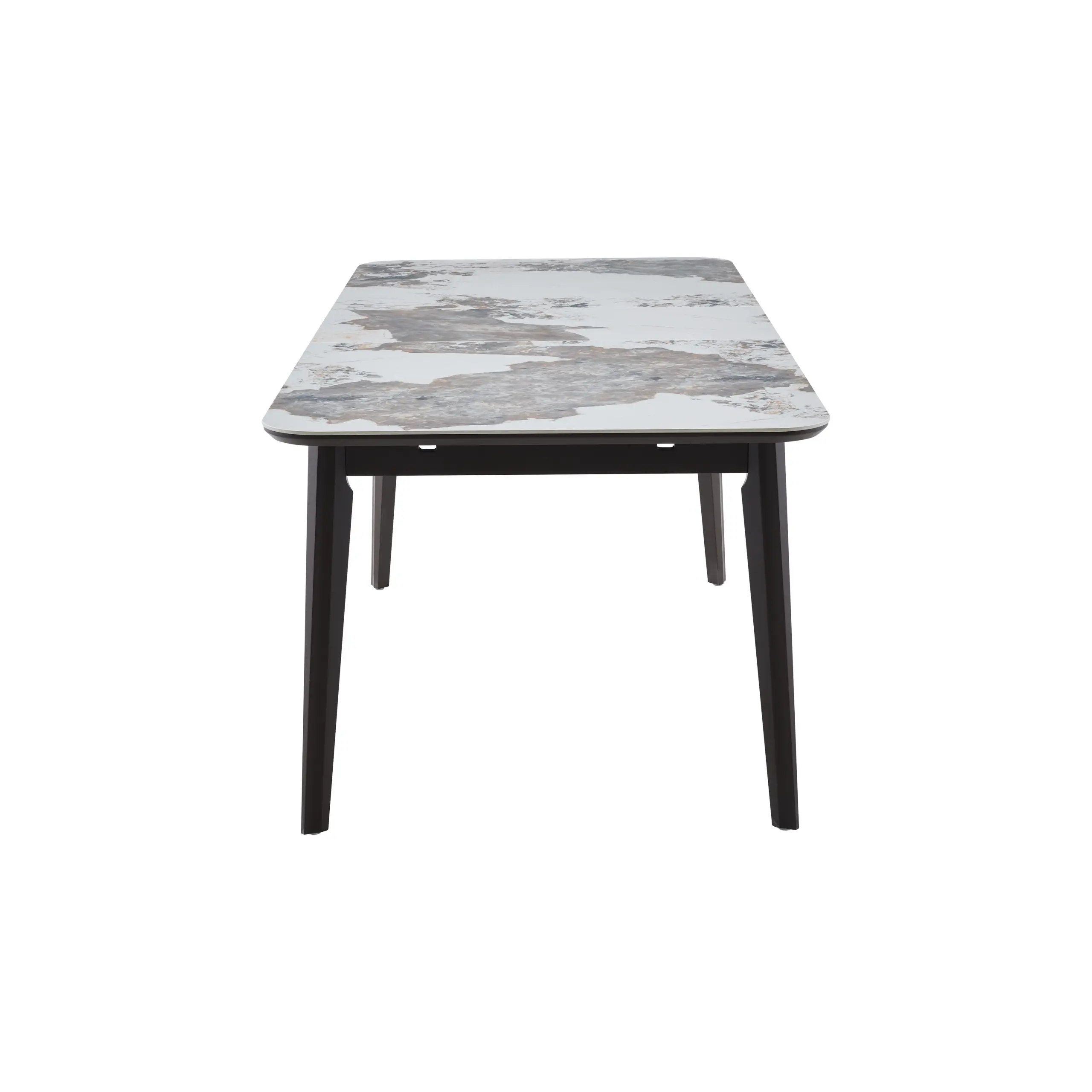 Nuvora Dining Table Light Grey Side United Furniture