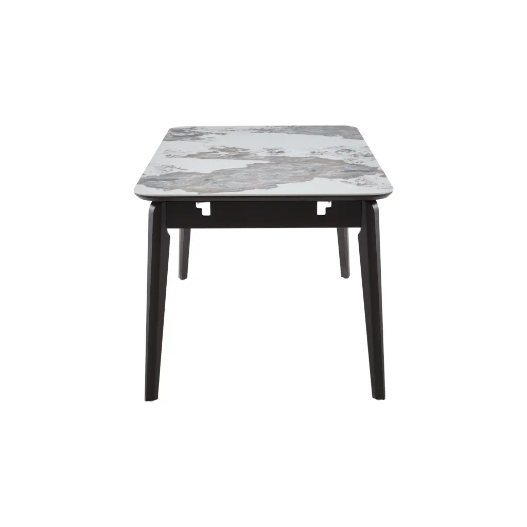 Nuvora Dining Table Light Grey Side2 United Furniture