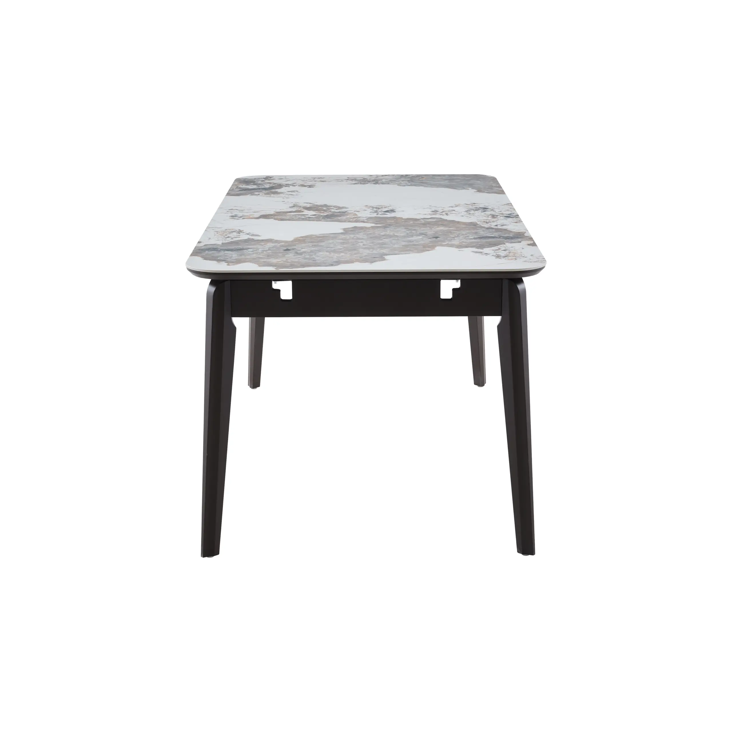 Nuvora Dining Table Light Grey Side2 United Furniture