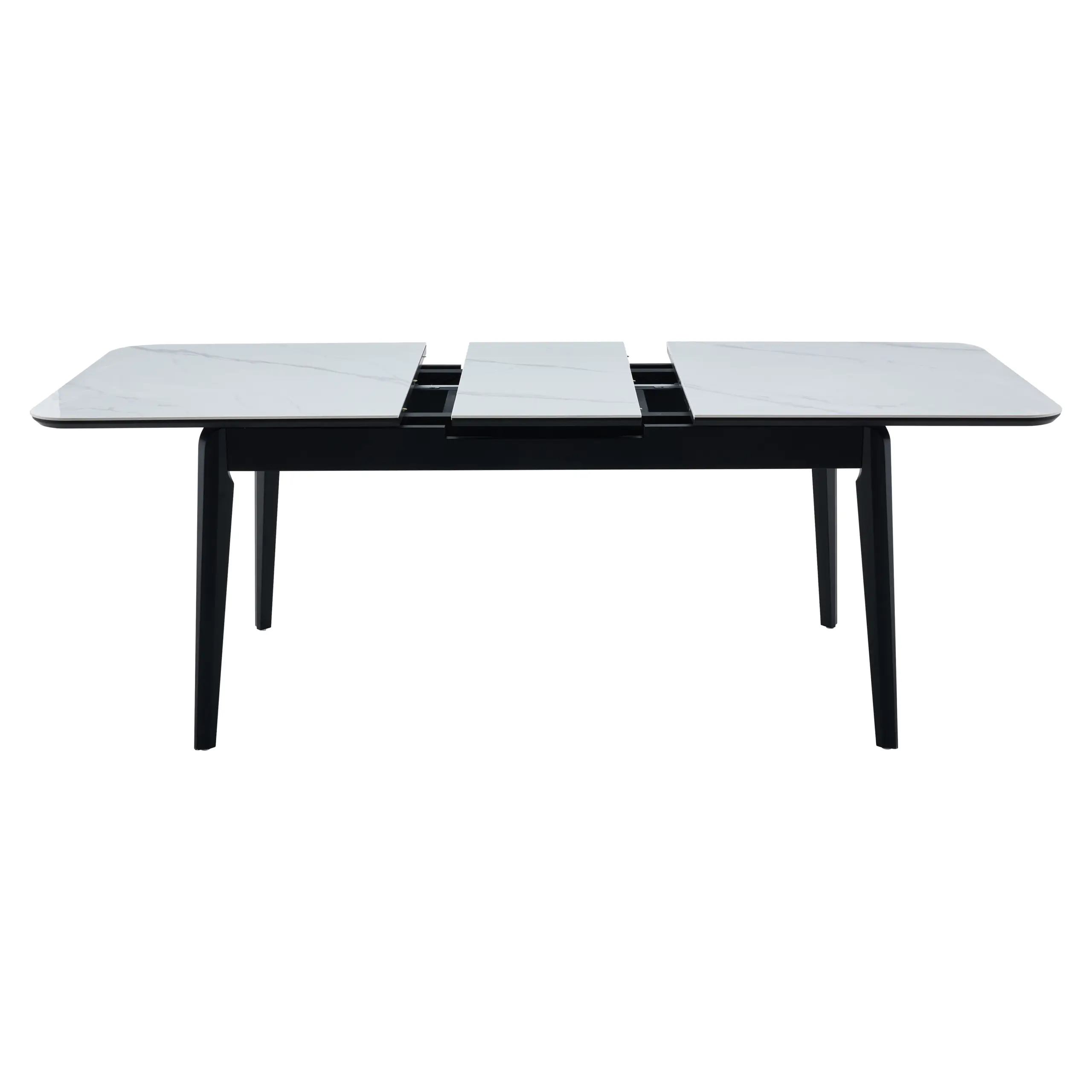 Nuvora Dining Table Snow Open Scaled United Furniture