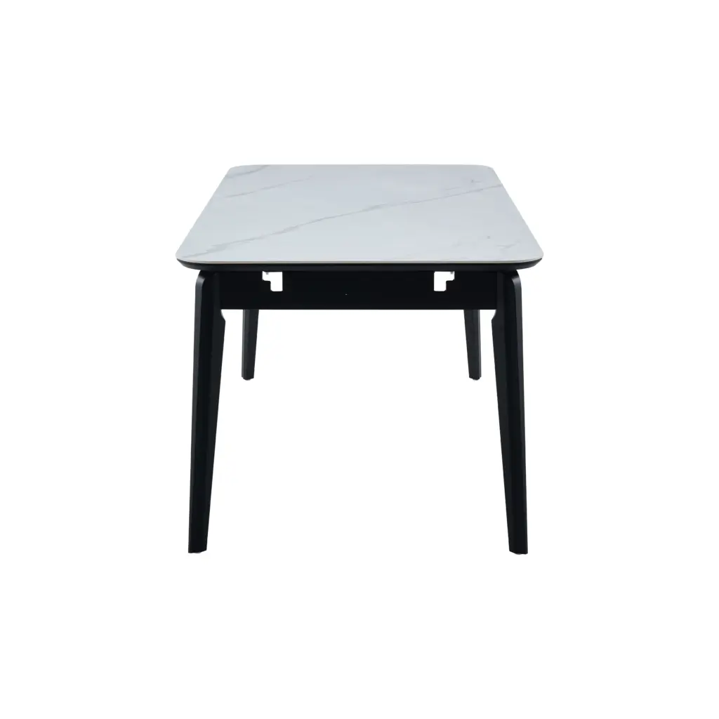 Nuvora Dining Table Snow Side2 United Furniture