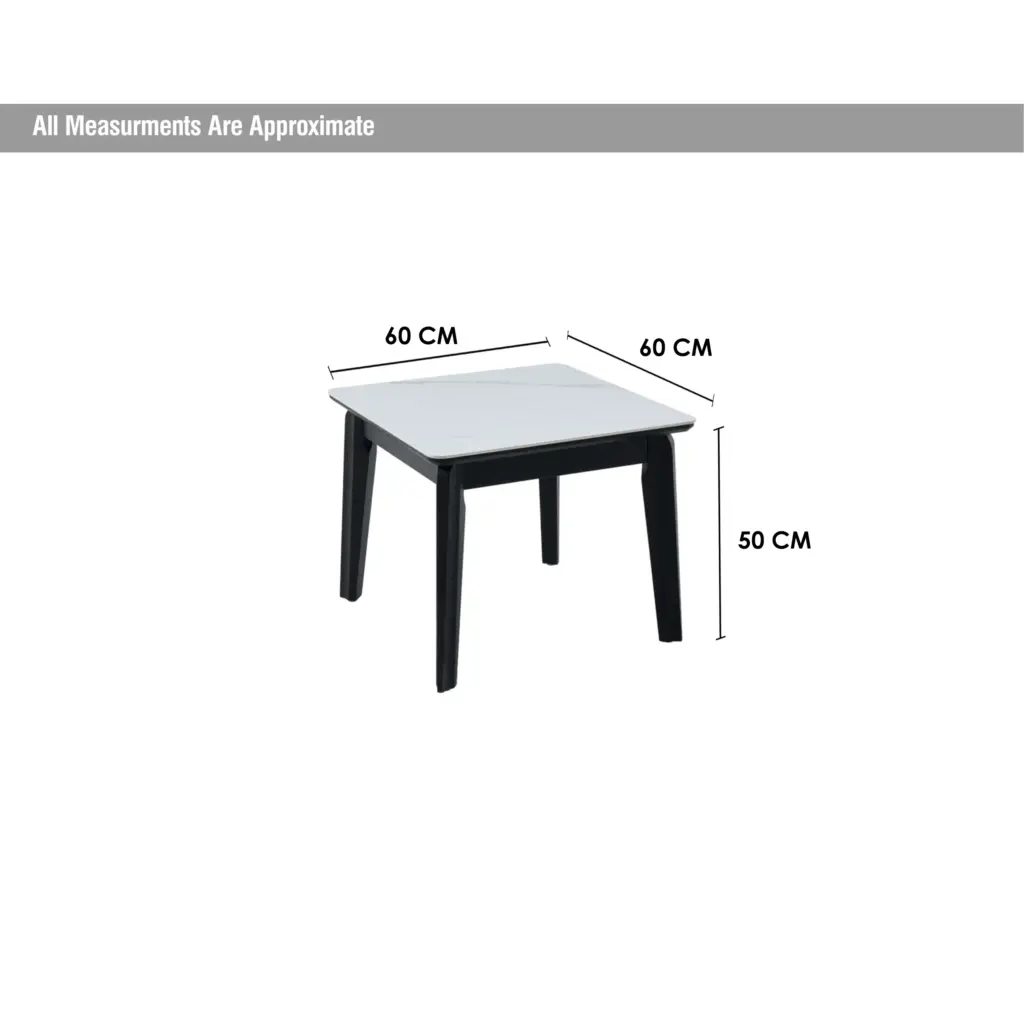 Nuvora End Table Snow Dim United Furniture