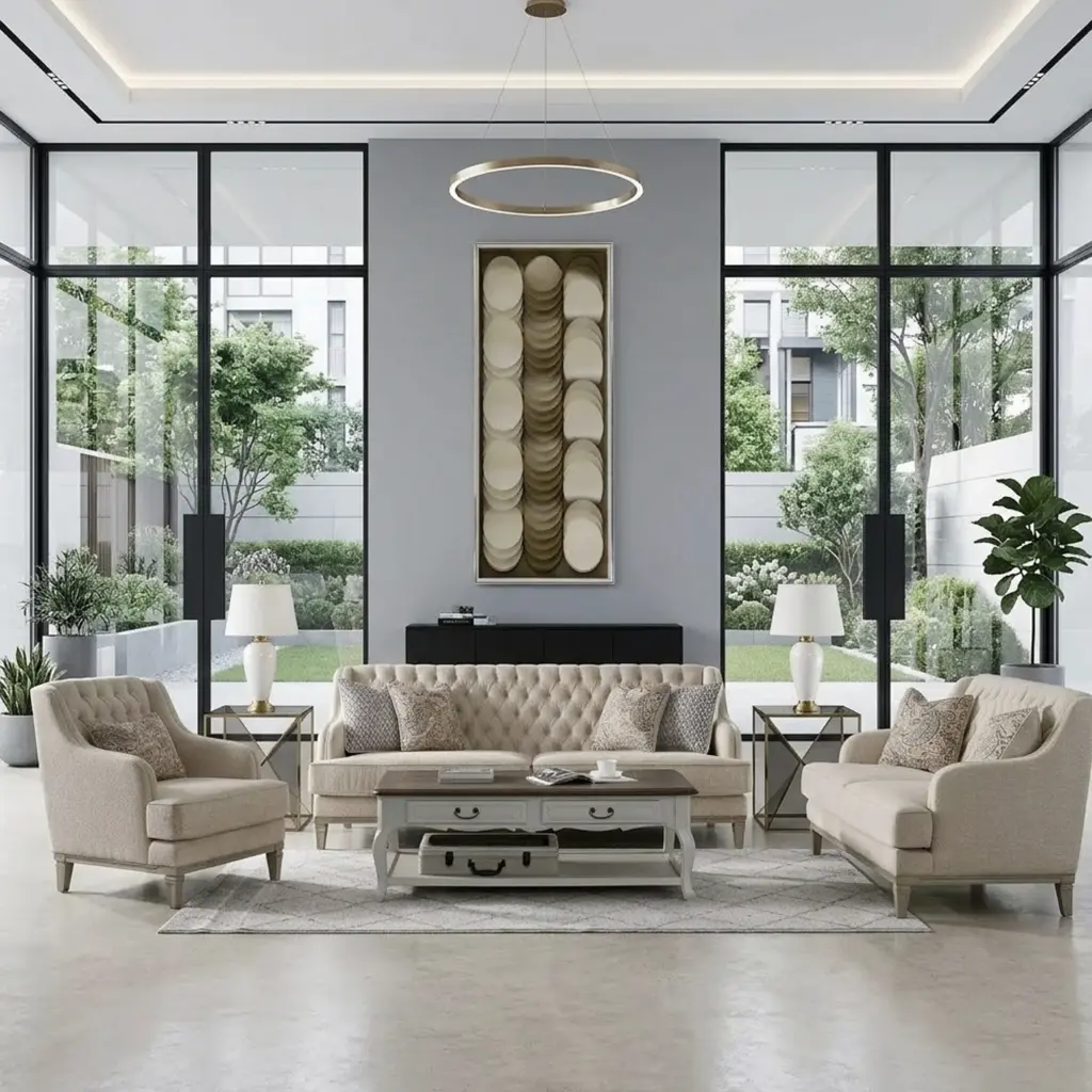 Mehnaz Sofa Set 321 Bg 2 United Furniture