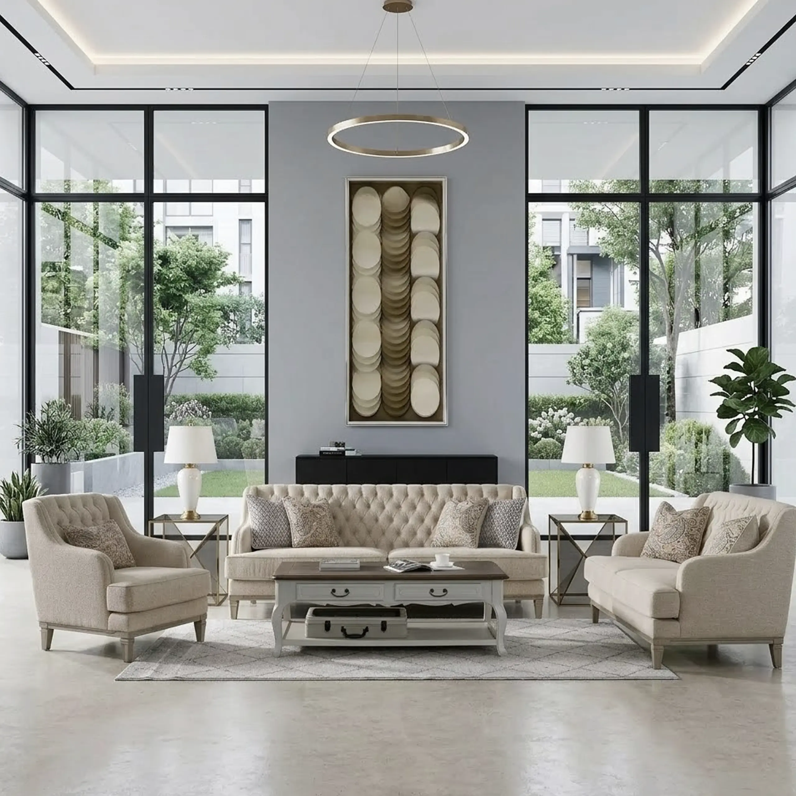 Mehnaz Sofa Set 321 Bg 2 United Furniture