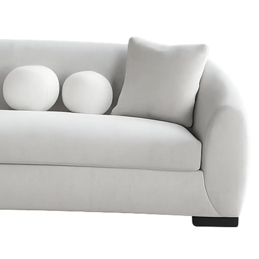 Arese 3 Seater Light Grey Scaled2 United Furniture