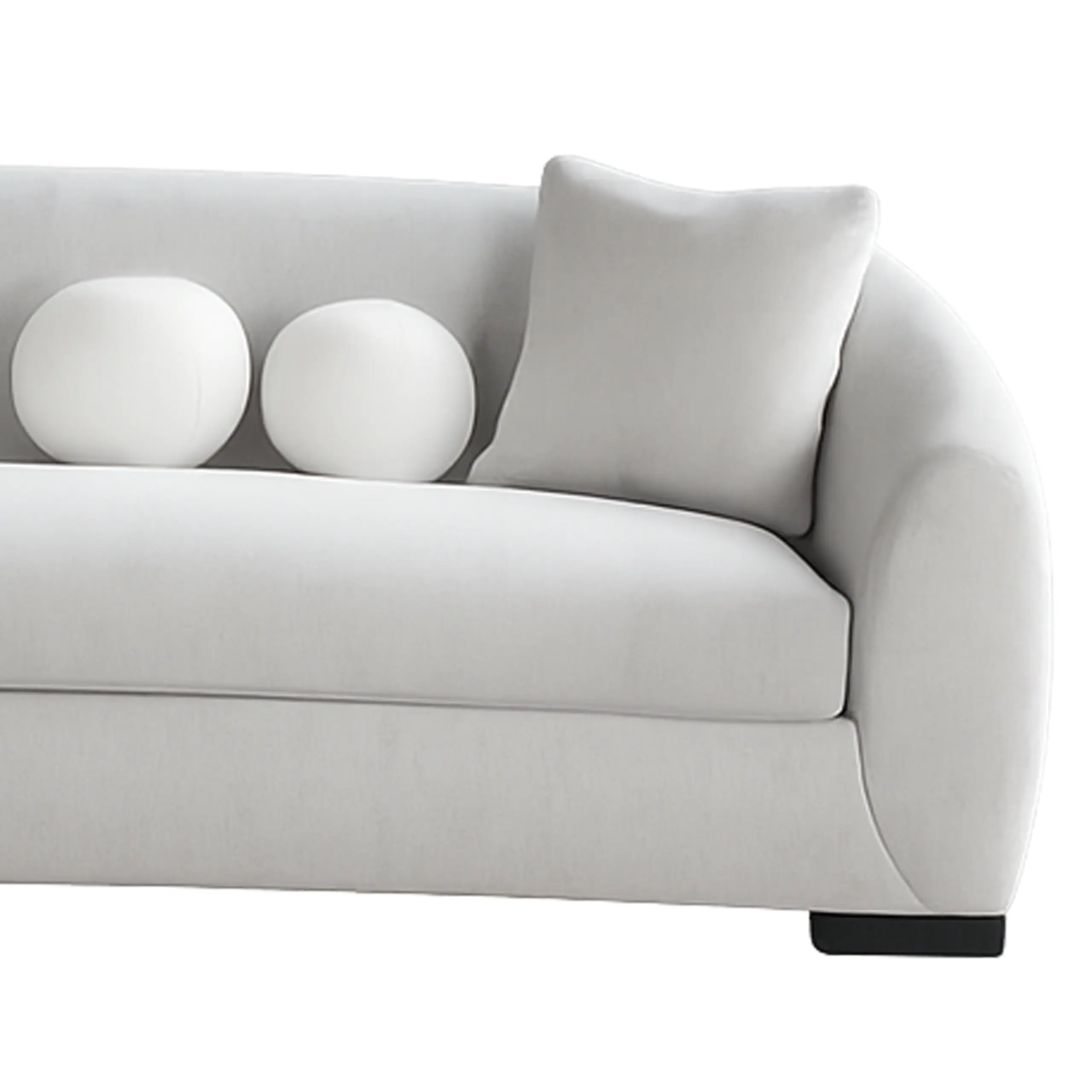 Arese 3 Seater Light Grey Scaled2 United Furniture