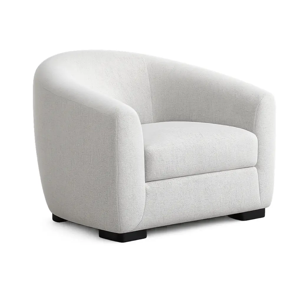 Arese Single Seater Light Grey United Furniture