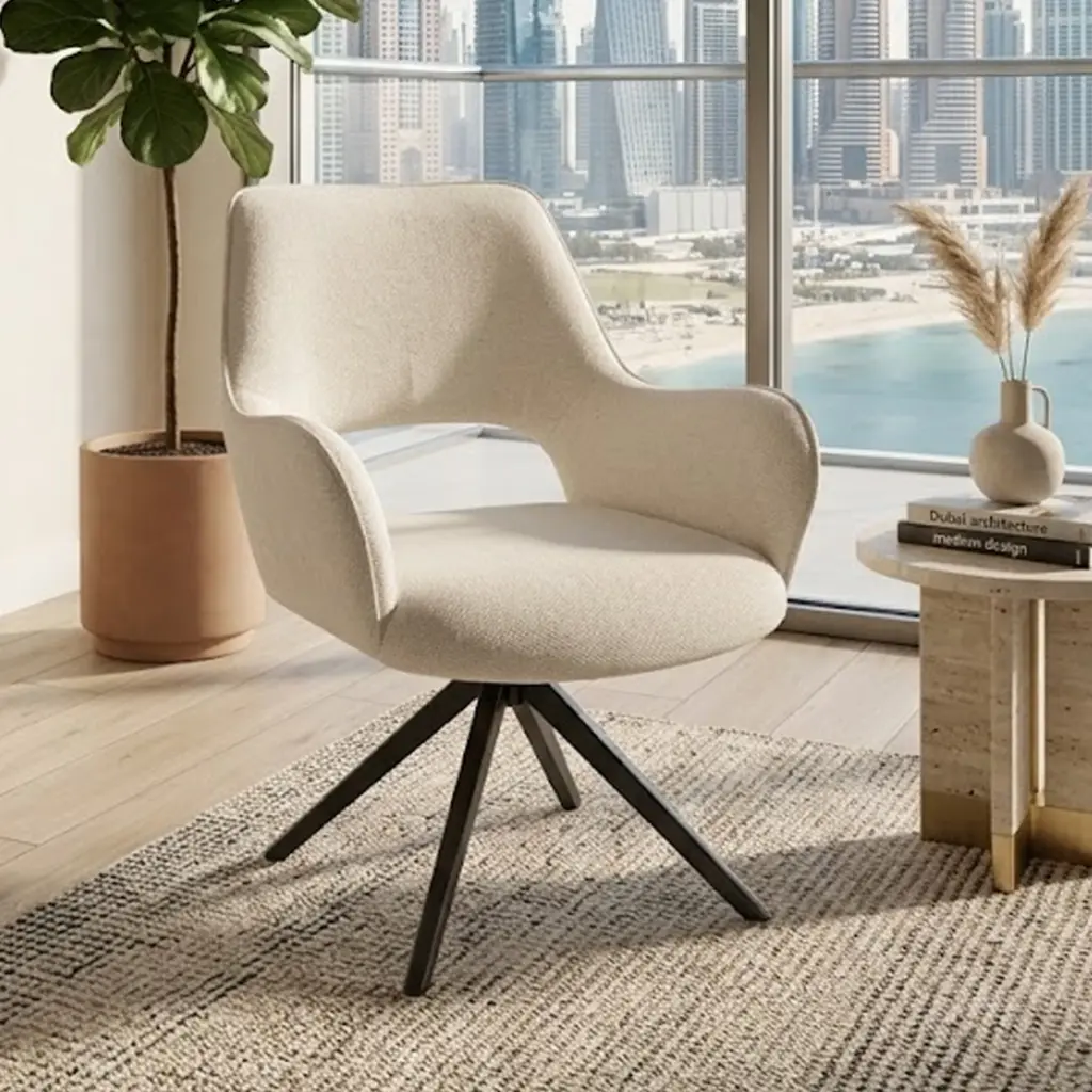 Barcia Dining Chair Cream Bg1 United Furniture