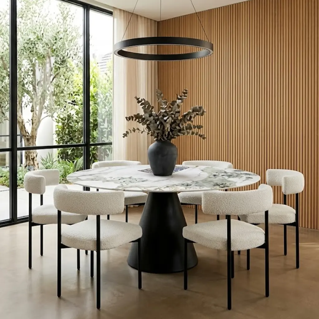 Botecos Dining Table Round Bg United Furniture