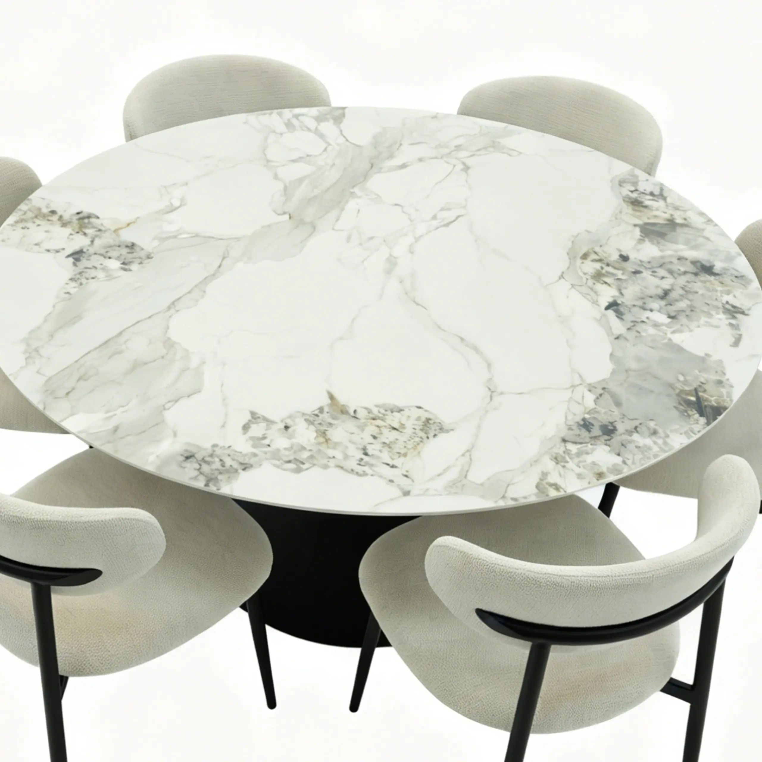 Botecos Dining Table Round Top United Furniture
