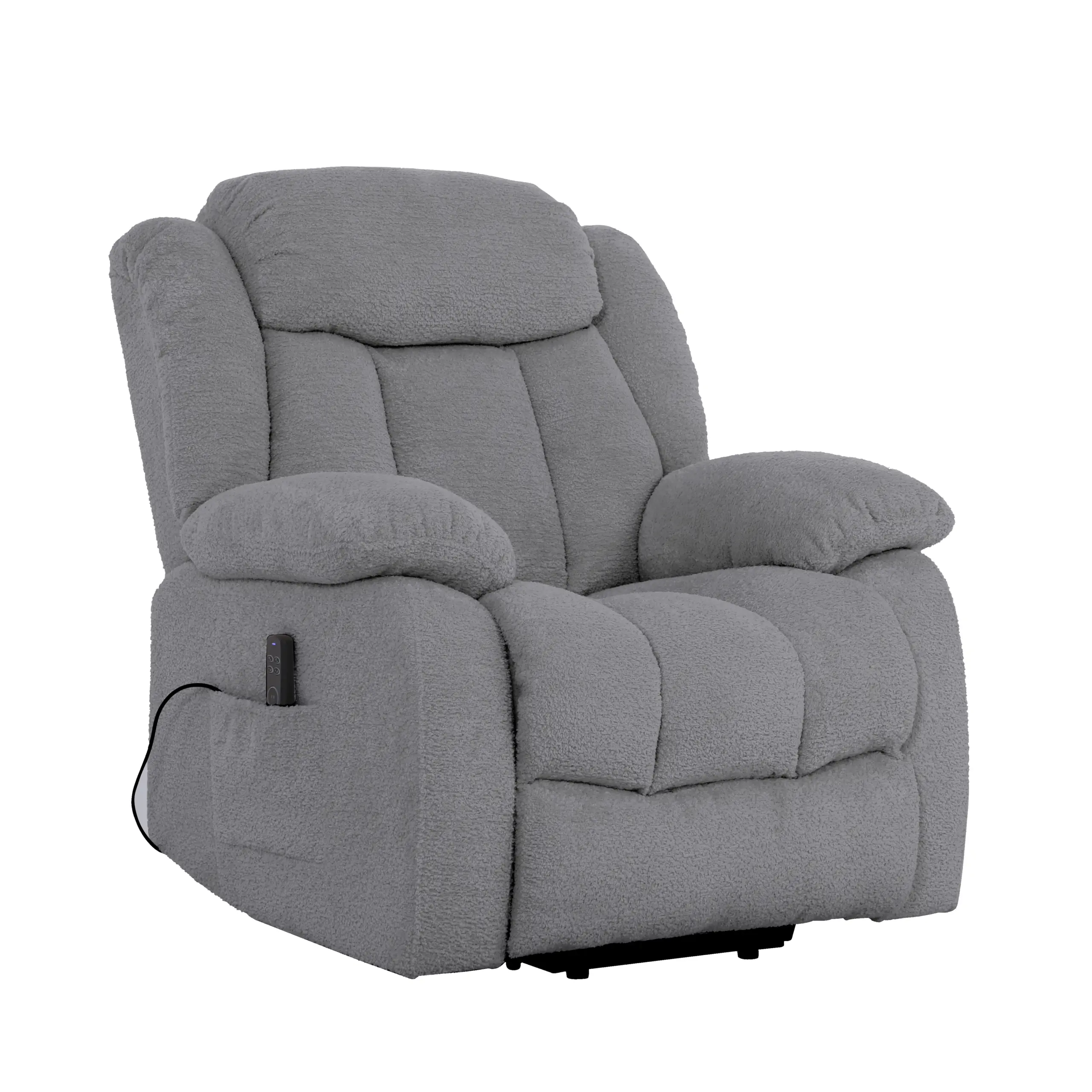 Dream Single Recliner Grey Scaled3 United Furniture