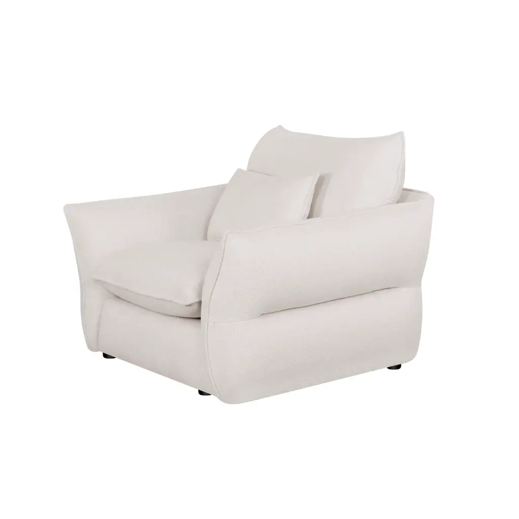 Elan Sofa Set Single Cream Scaled1 United Furniture