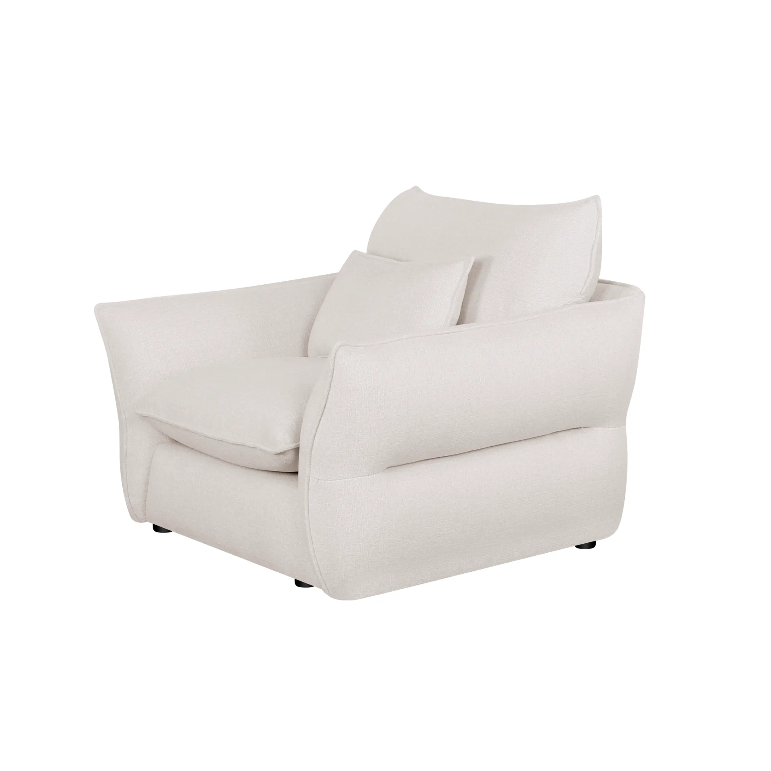 Elan Sofa Set Single Cream Scaled1 United Furniture