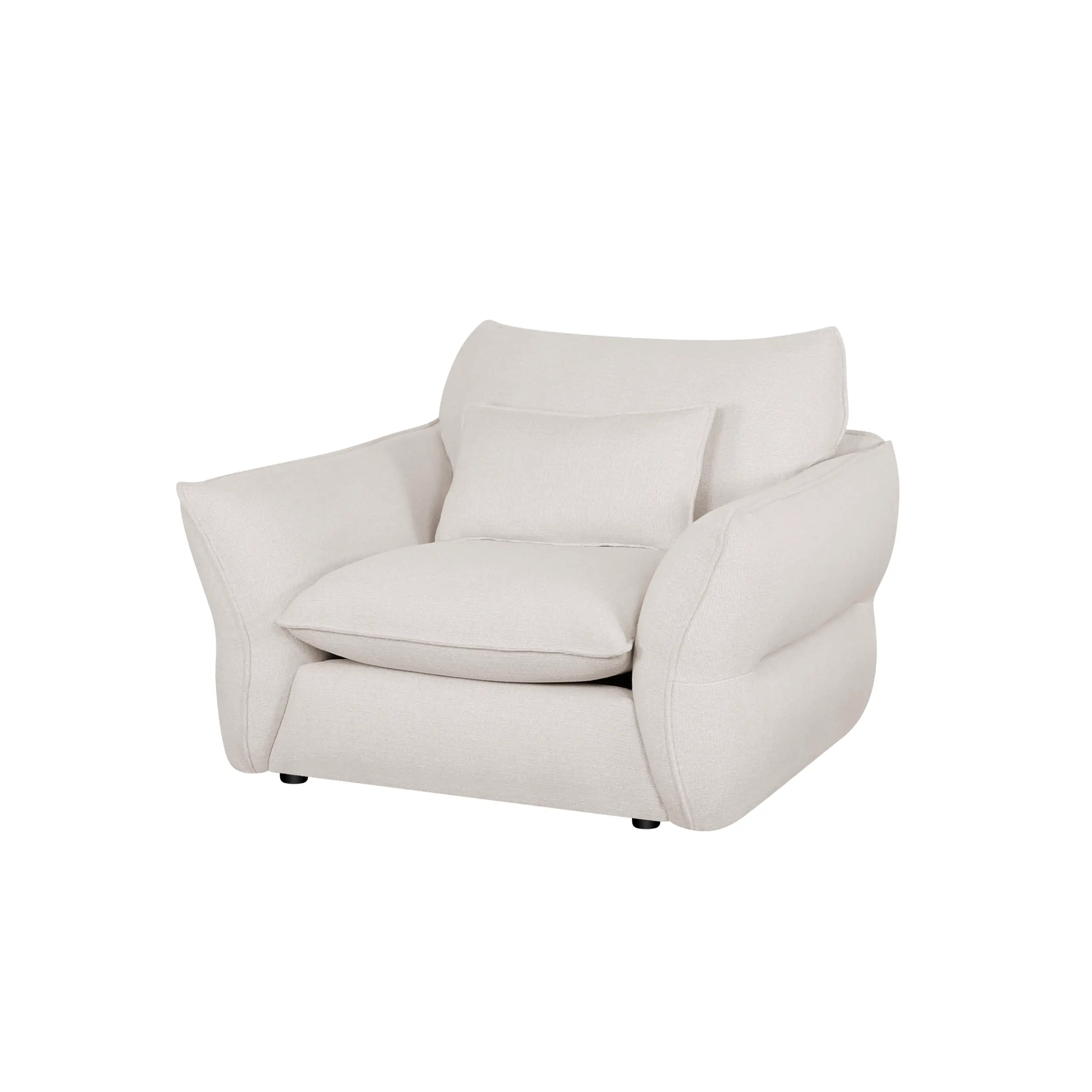 Elan Sofa Set Single Cream Scaled2 United Furniture