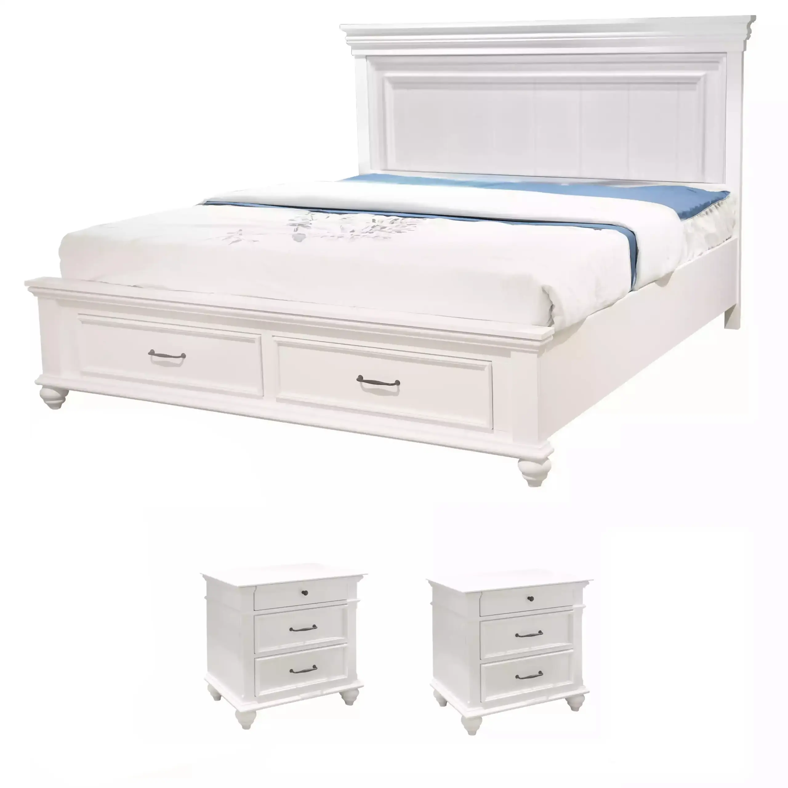 Farmsville Bedroom 3pcs Set United Furniture