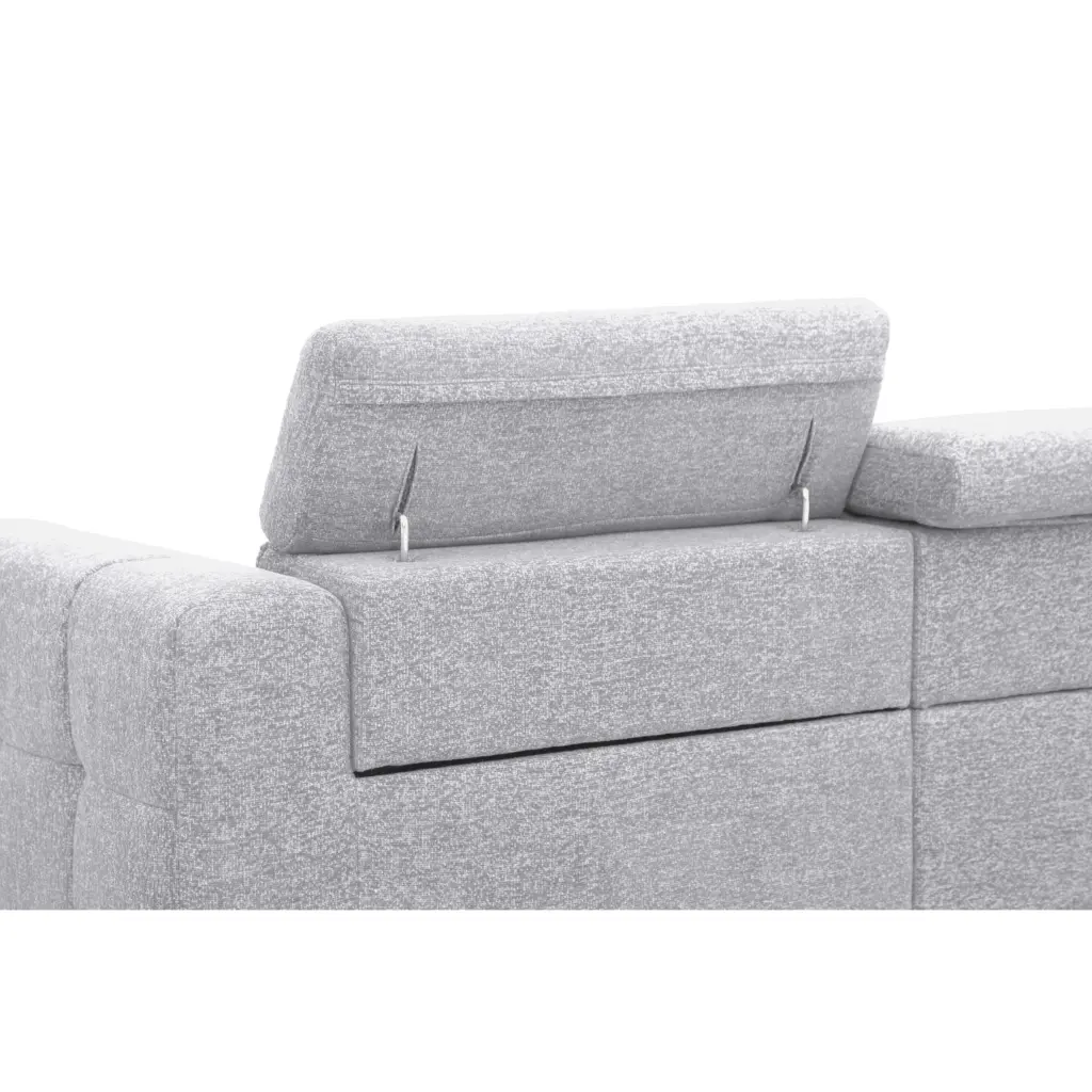 Flowmotion Corner Sofa Light Grey Left United Furniture