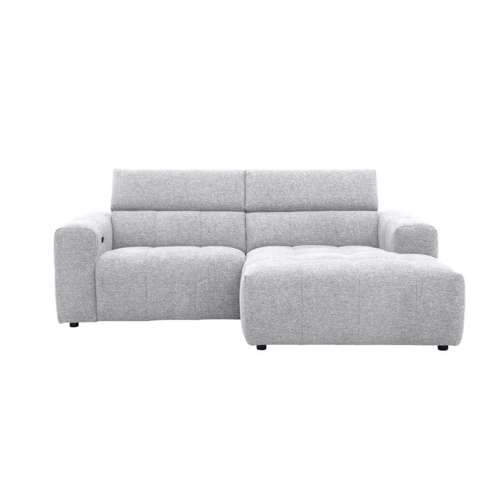 Flowmotion Corner Sofa Light Grey Left 1 United Furniture