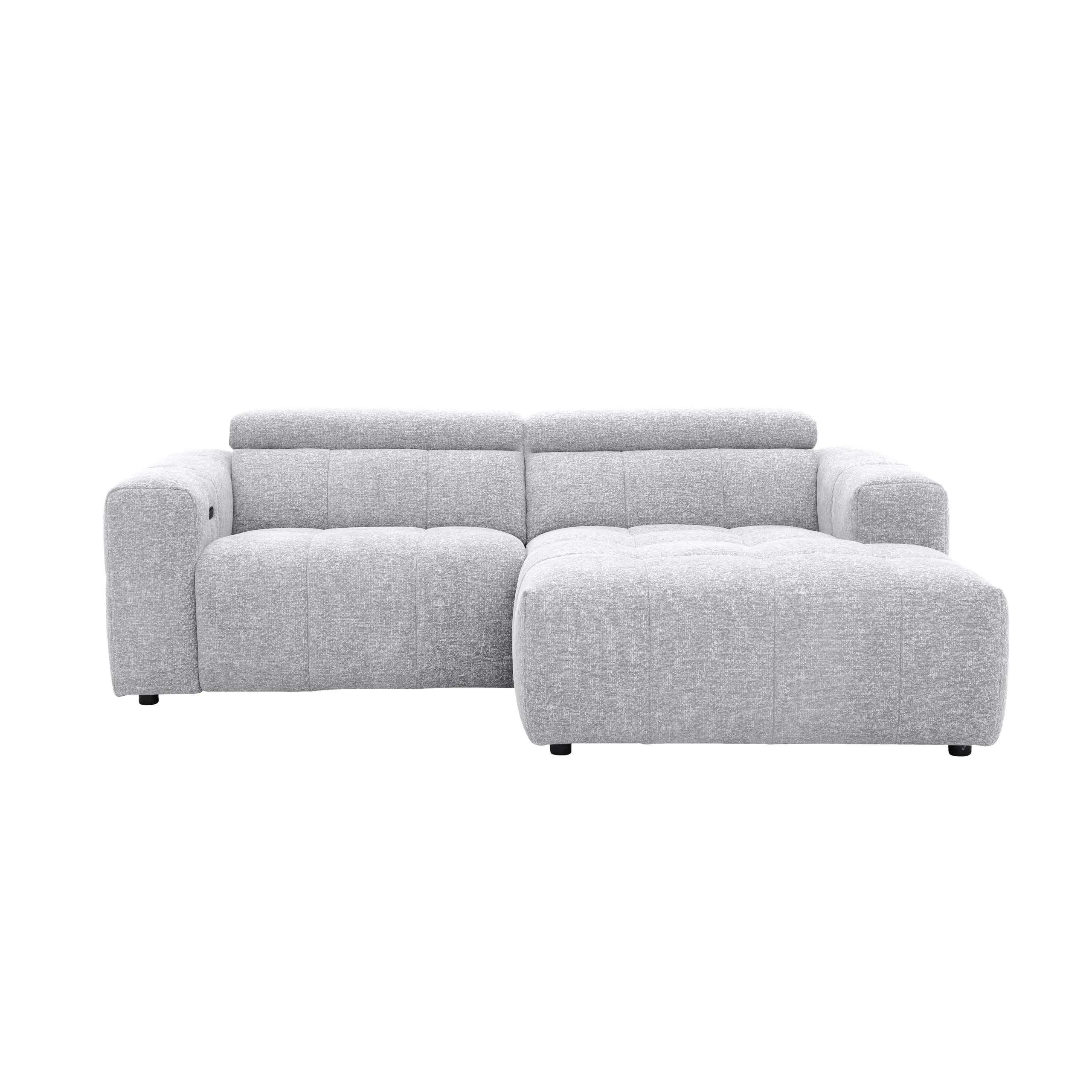Flowmotion Corner Sofa Light Grey Left 2 United Furniture
