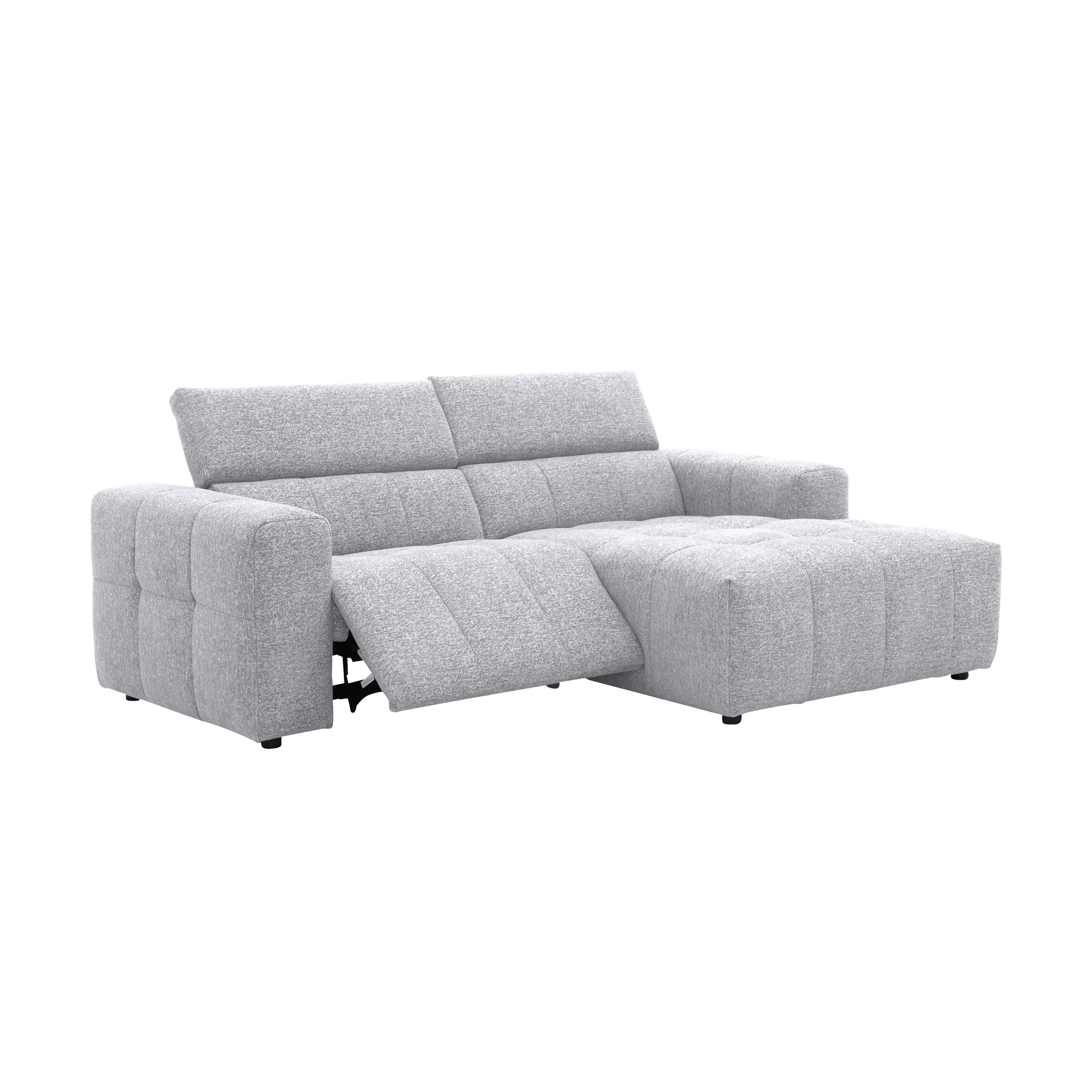 Flowmotion Corner Sofa Light Grey Left 4 United Furniture