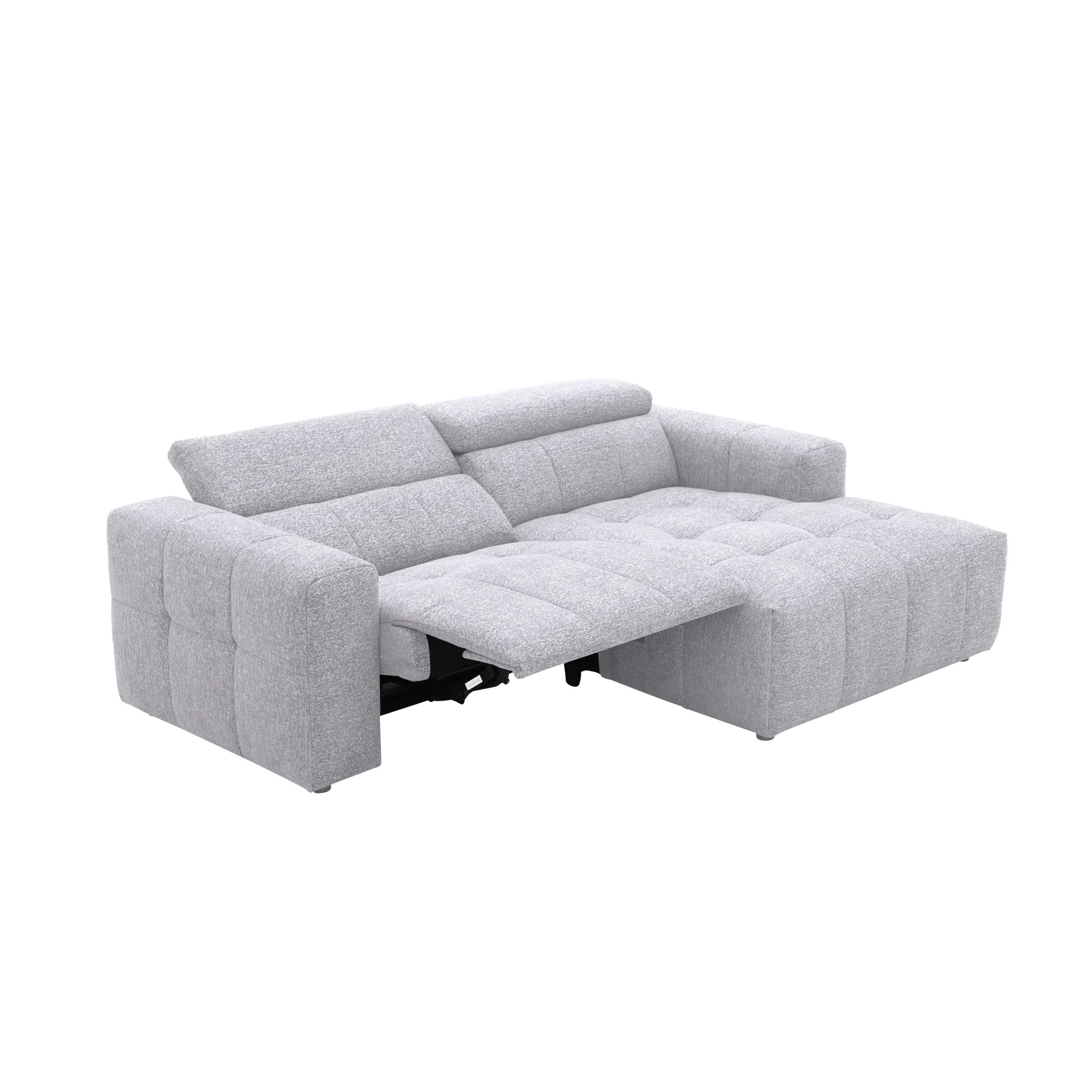 Flowmotion Corner Sofa Light Grey Left 5 United Furniture
