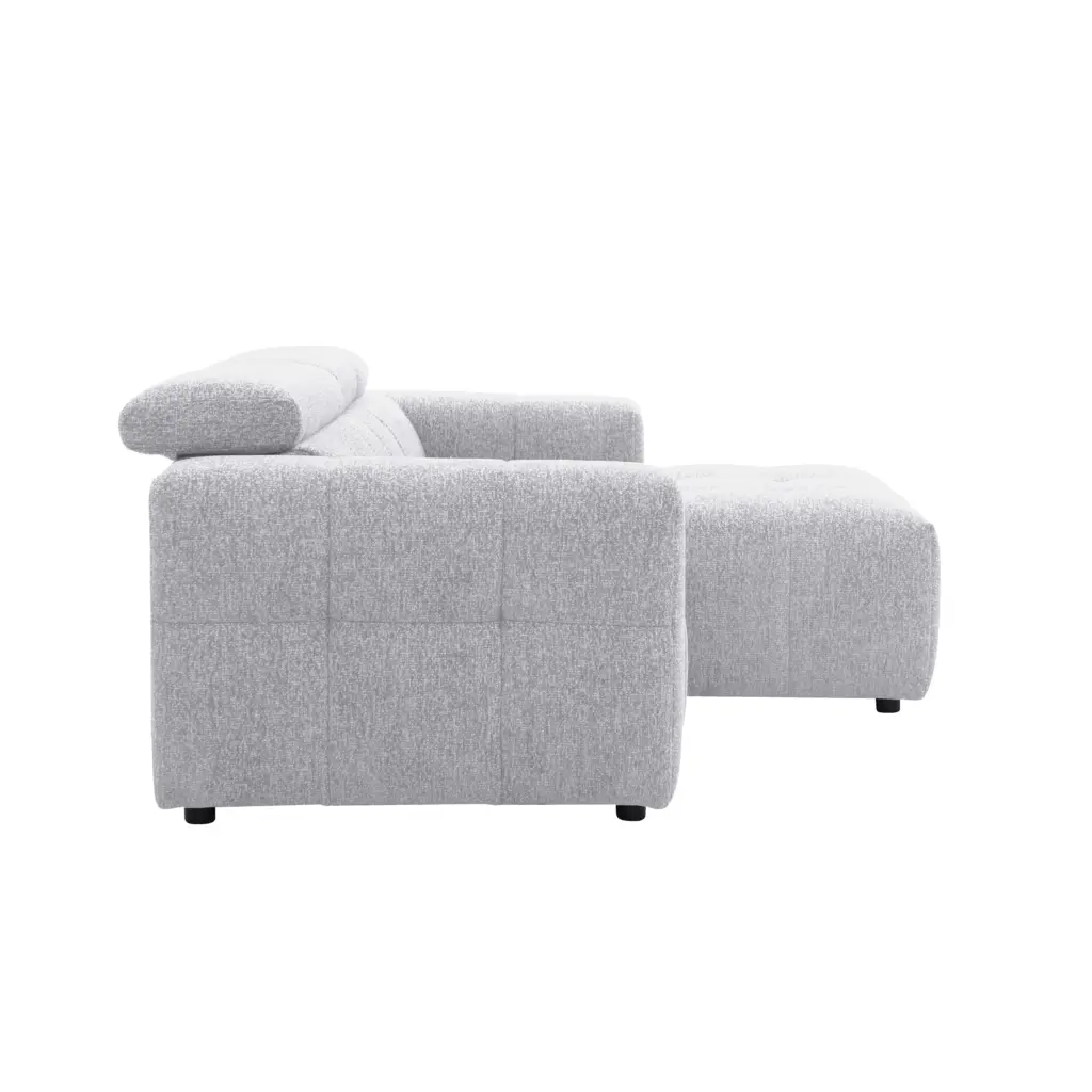 Flowmotion Corner Sofa Light Grey Left 6 United Furniture