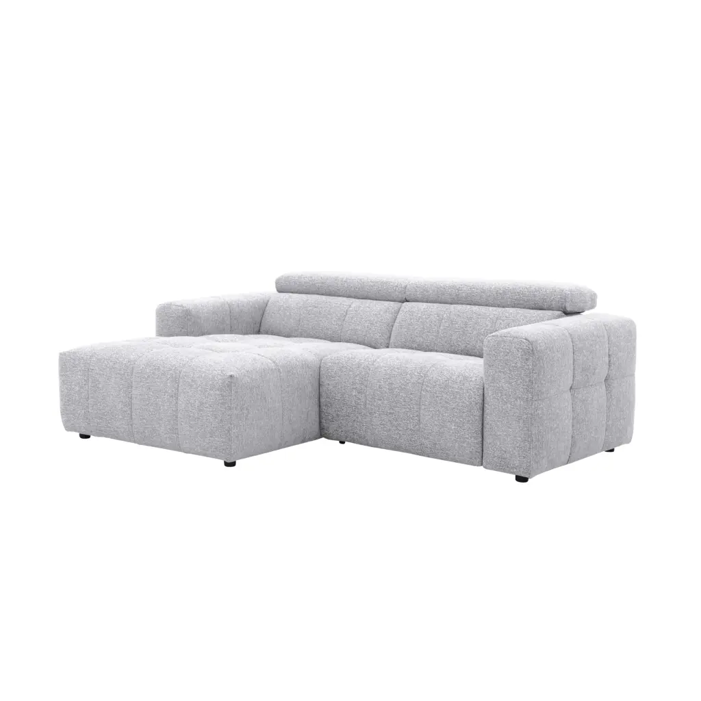 Flowmotion Corner Sofa Light Grey Right Corner 3 United Furniture