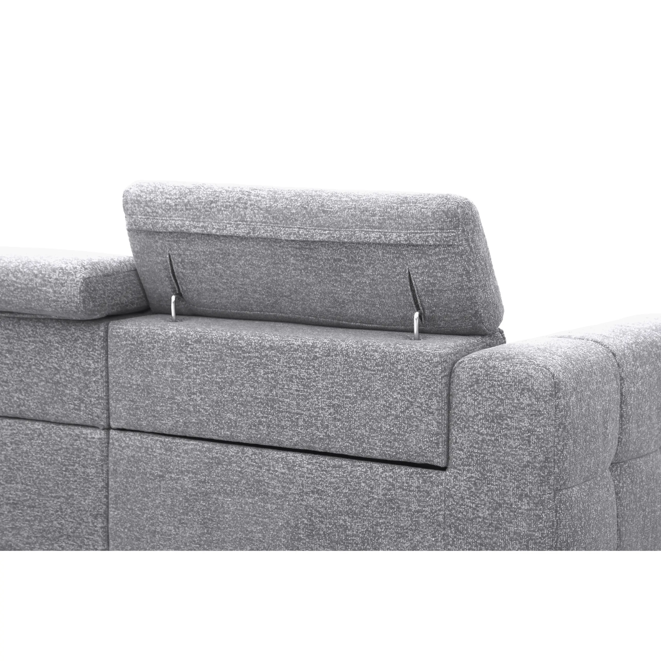 Flowmotion Left Corner Sofa Grey Back United Furniture