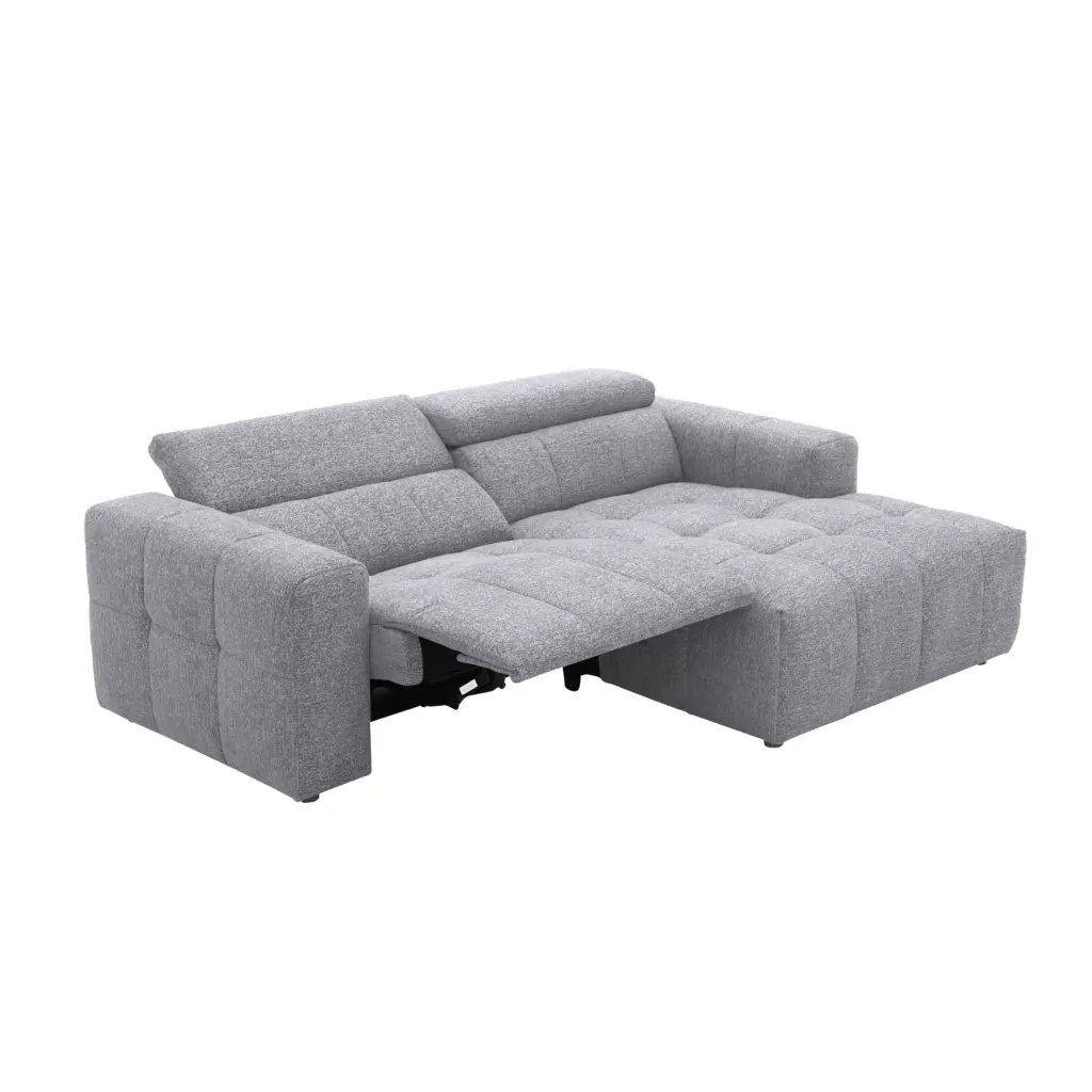 Flowmotion Left Corner Sofa Grey Open United Furniture