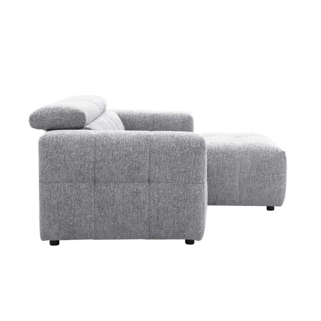 Flowmotion Left Corner Sofa Grey Side United Furniture