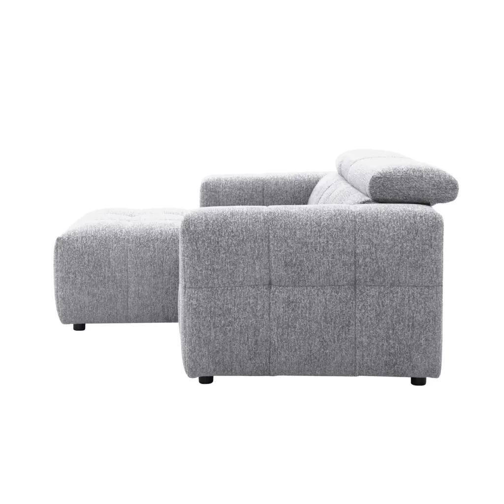 Flowmotion Right Corner Sofa Grey Side United Furniture