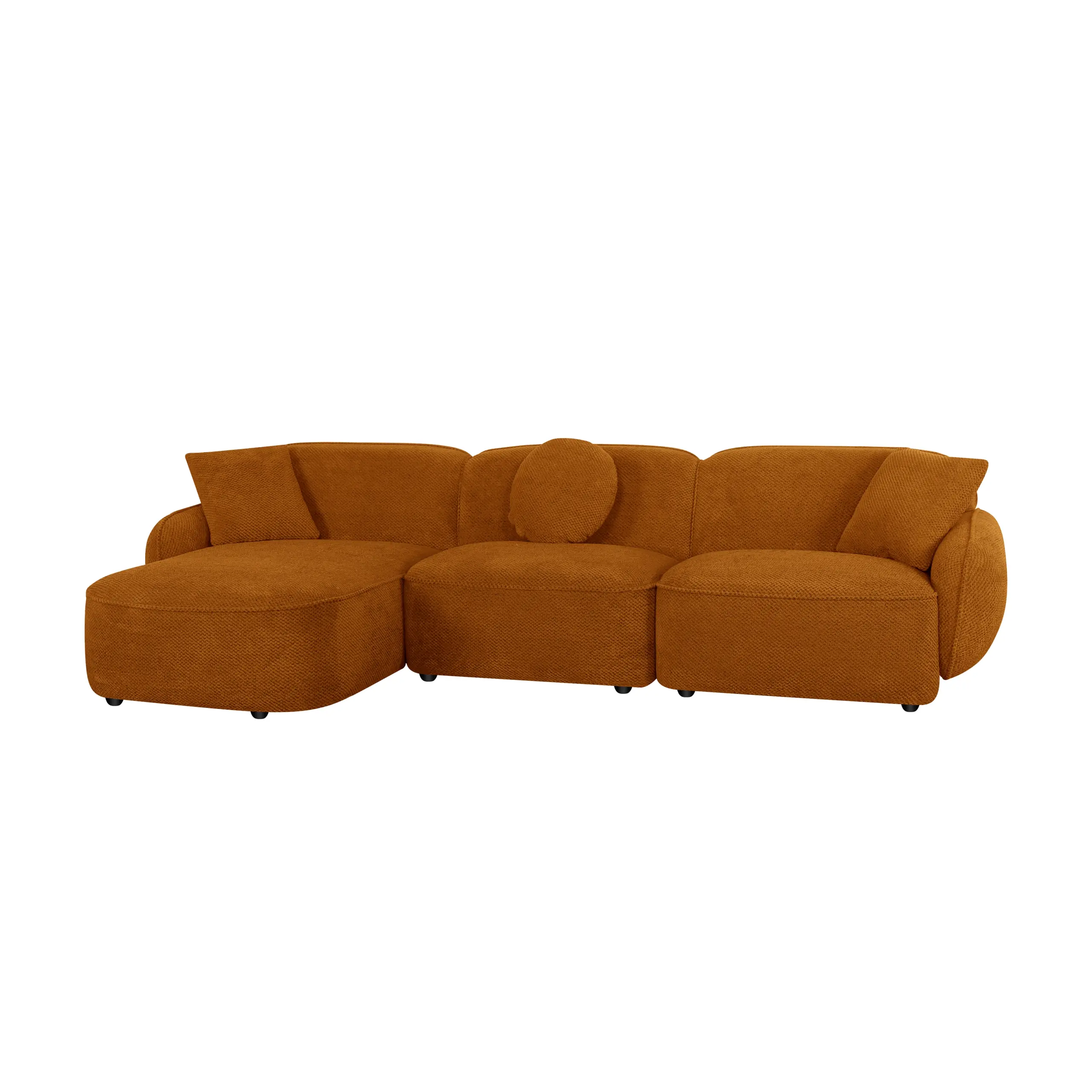 Fog Right Corner Sofa Rust Brown Scaled4 United Furniture