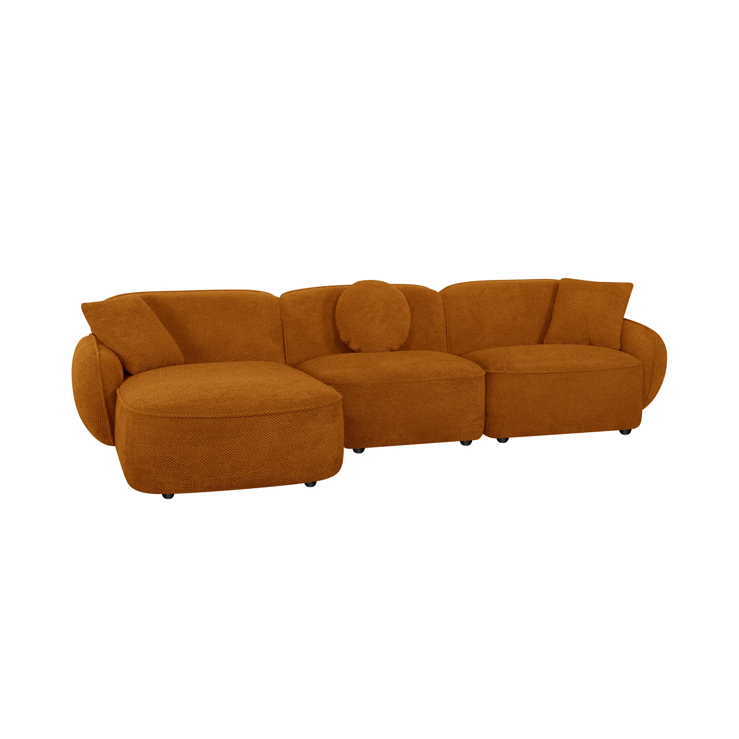 Fog Right Corner Sofa Rust Brown Scaled5 United Furniture