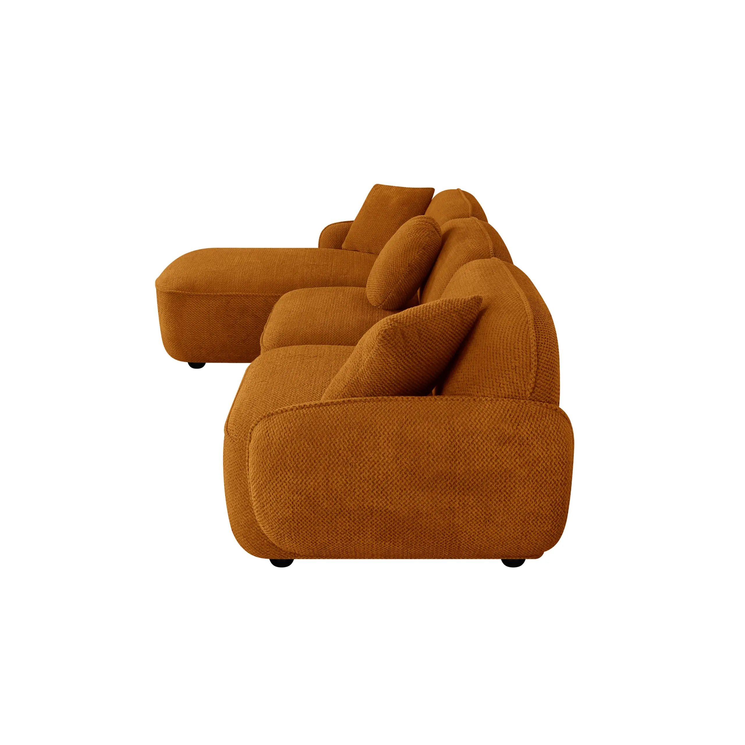 Fog Right Corner Sofa Rust Brown Scaled9 United Furniture