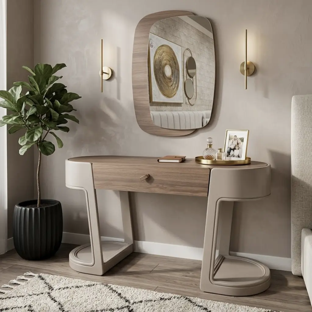 Melloney Dresser Mirror Bg2 United Furniture