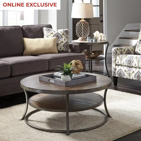 Nartina Round Cocktail Table