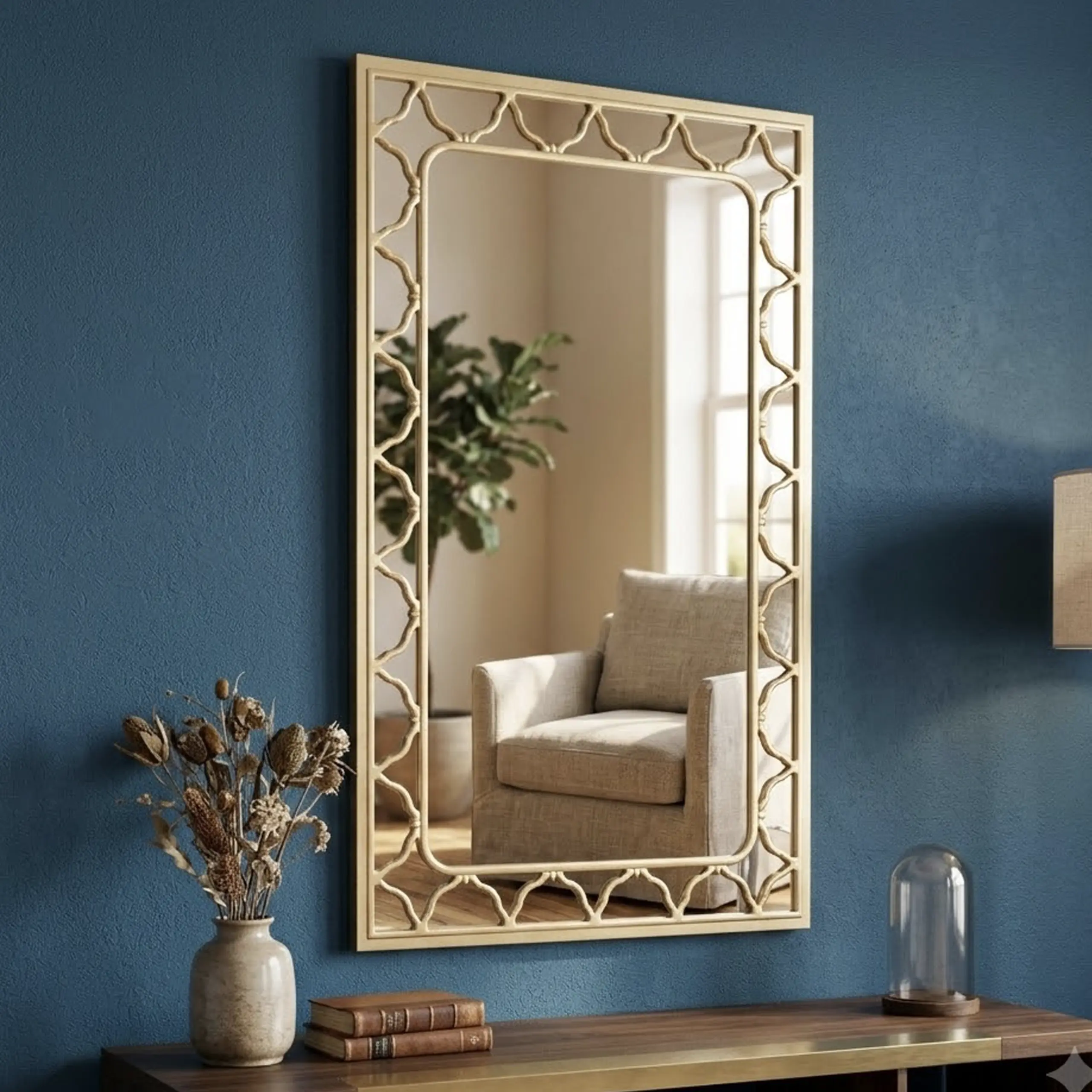 Nayla Mirror Scaled Bg2 United Furniture
