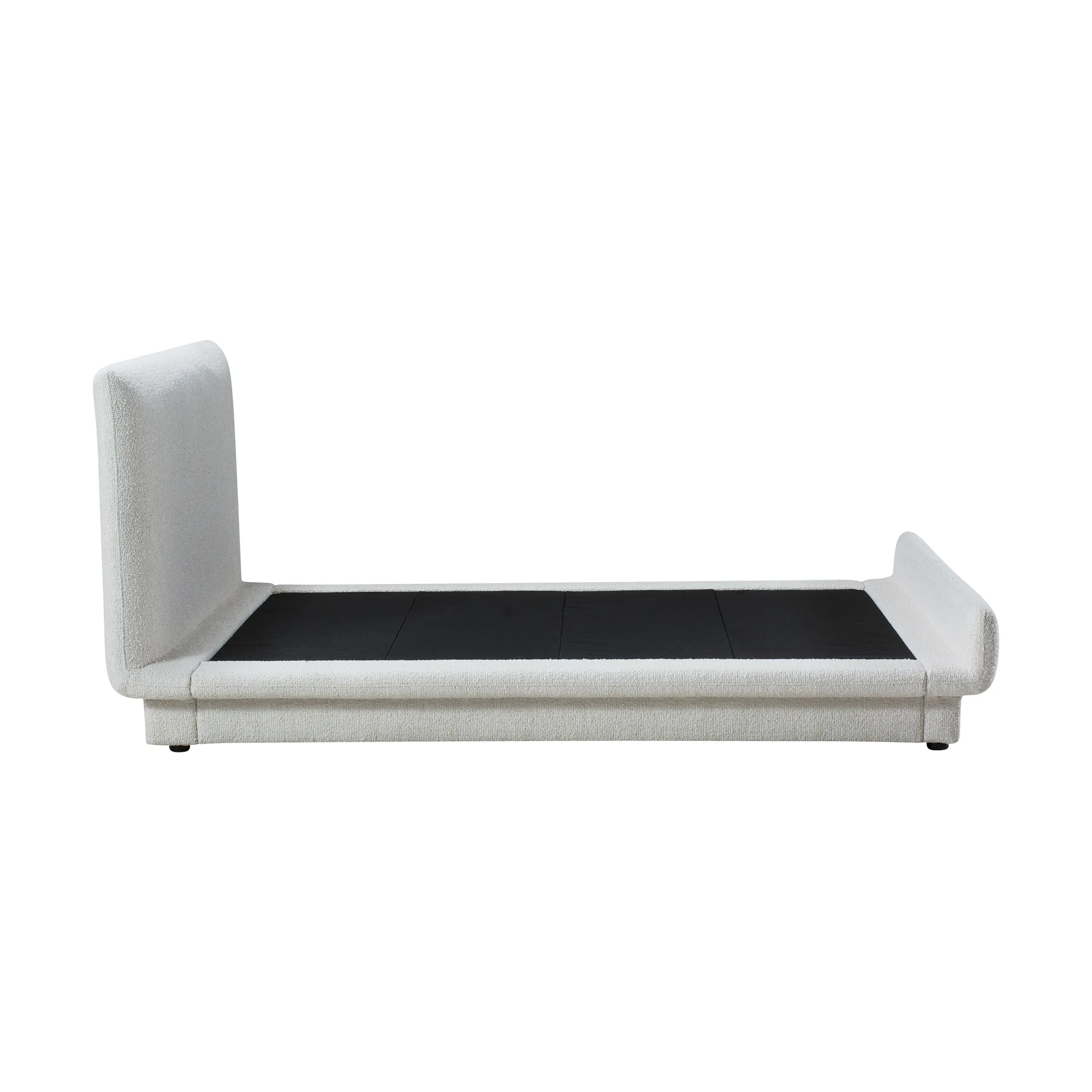 Novara Bed Beige Side United Furniture