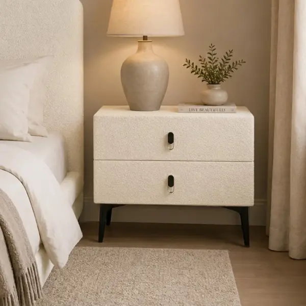Novara Night Stand - Beige