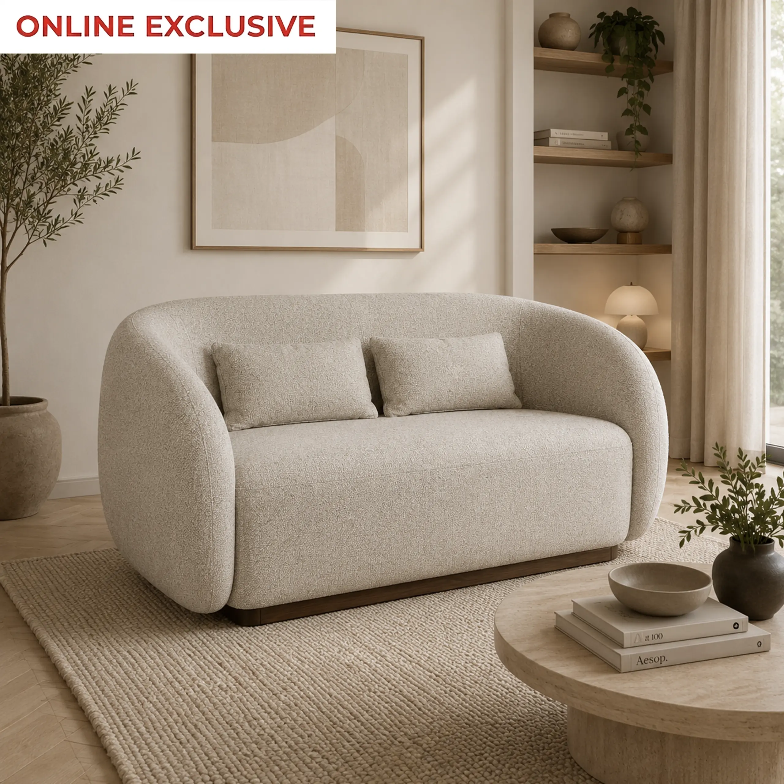 Orrin 2 Seater Sofa Bg New United Furniture