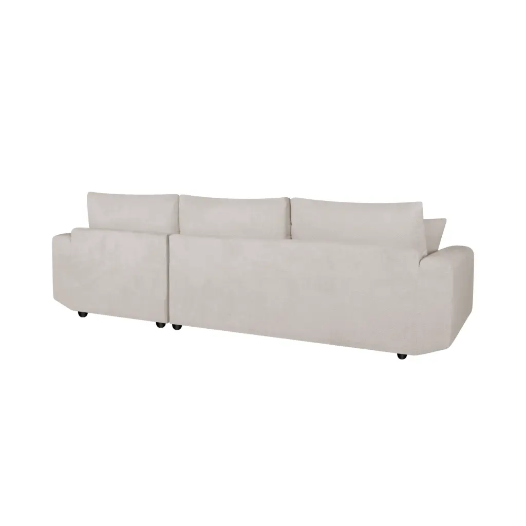 Solace Left Corner Beige Back United Furniture