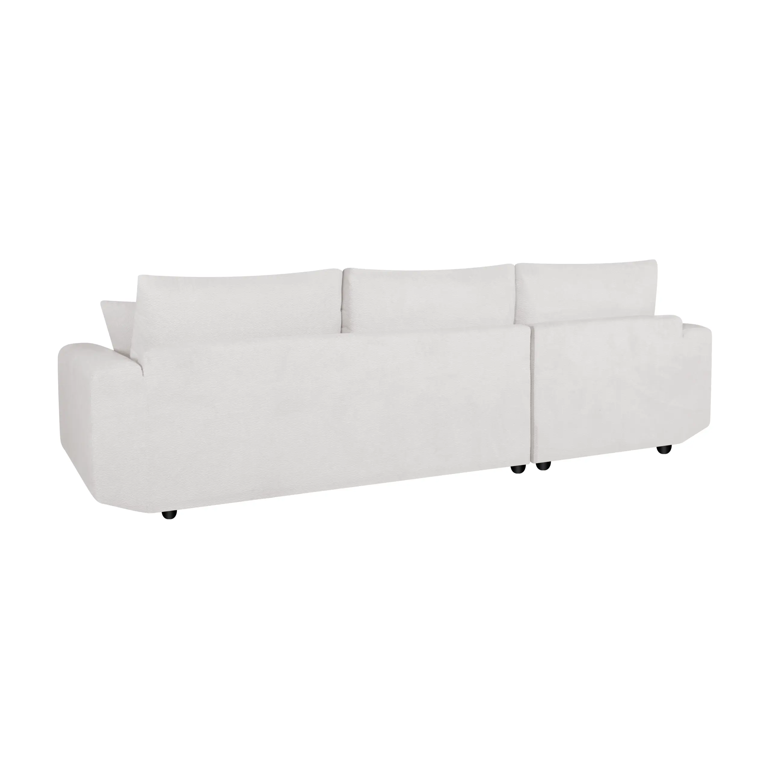 Solace Right Corner Cream Back United Furniture
