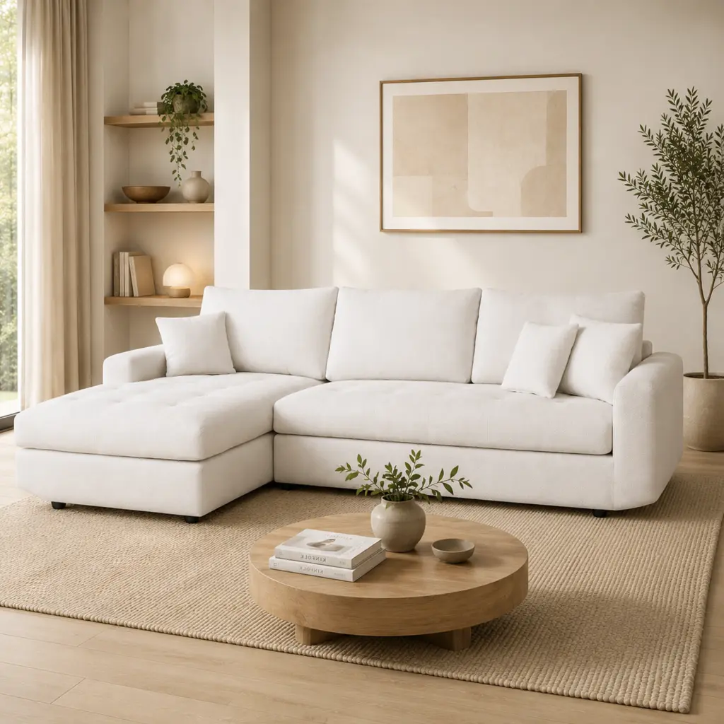 Solace Right Corner Cream Bg United Furniture