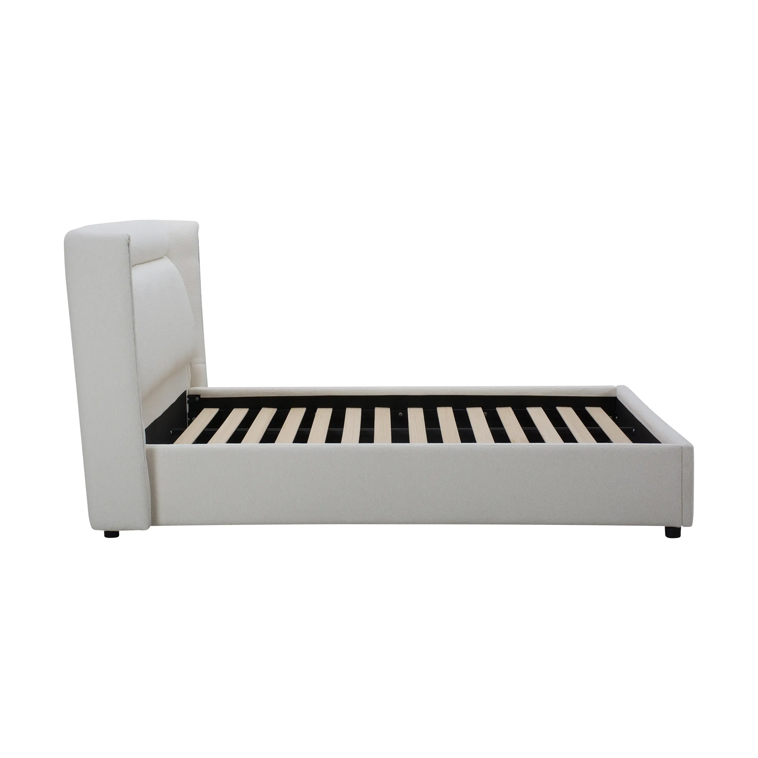 Zuri Bed Cream Side United Furniture