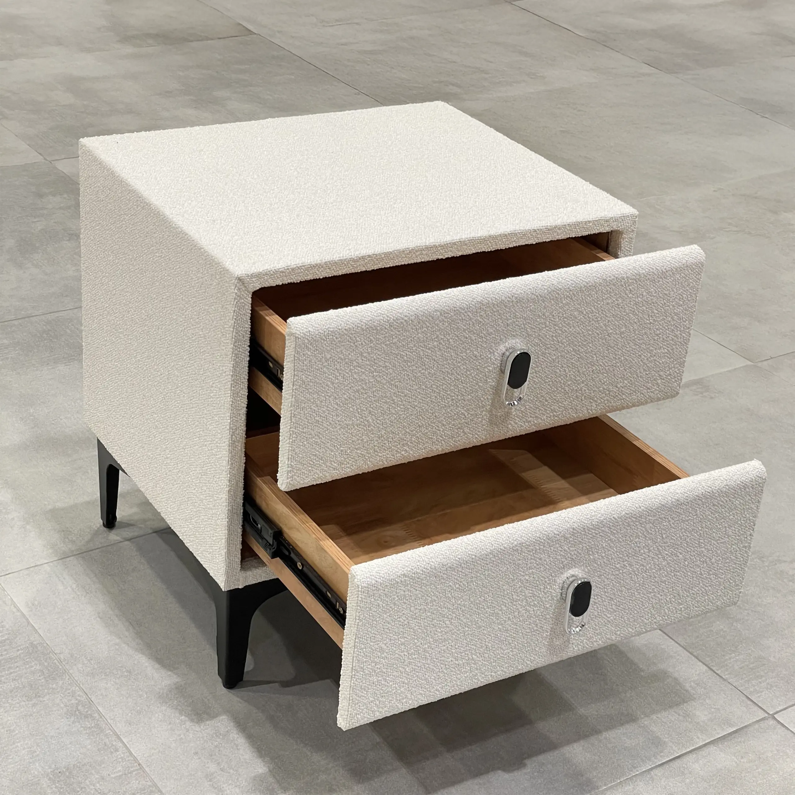 Zuri Night Stand Cream A United Furniture